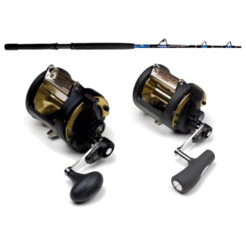 CUSTOM STAND-UP TROLLING COMBOS WITH SHIMANO TLDII REELS
