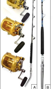 CUSTOM STAND-UP,TROLLING COMBOS WITH PENN INTERNATIONAL V REELS
