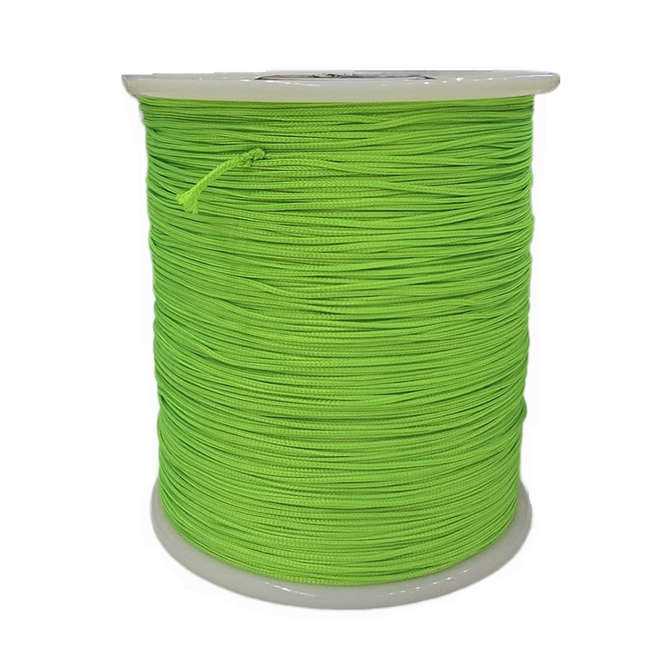 130LB HI-VIS LIME GREEN DACRON - 1200YD SPOOL