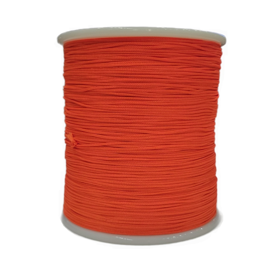 130LB HI-VIS ORANGE DACRON - 1200YD SPOOL