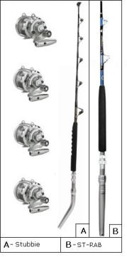 Penn International VIS/Offshore Angler Ocean Master Stand-Up Rod