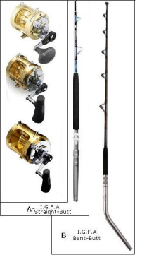 CUSTOM IGFA SERIES TROLLING ROD AND REEL COMBOS WITH SHIMANO TIAGRA REELS -  Fisherman's Outfitter