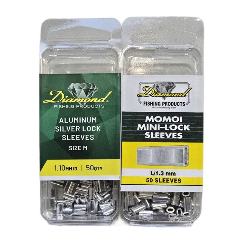 MOMOI ALUMINUM CRIMPING SLEEVES 50PK
