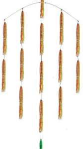 Custom 48″ Spreader Bars w/ 15×9″ Squids