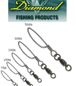 DIAMOND PRODUCTS BALL BEARING TOURNAMENT SNAP SWIVELS