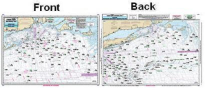 CAPTAIN SEAGULL CHART OF10, NANTUCKET SHOALS TO MID LONG ISLAND, NY, NE CANYONS