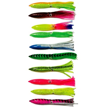 6inch Big Sea Fishing Lure Bulb Squid Skirt Bait Sea Trolling