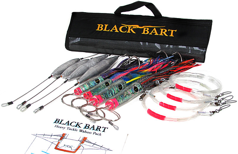 BLACK BART HEAVY WAHOO 4 PACK 50-80LB TACKLE - Fisherman's Outfitter