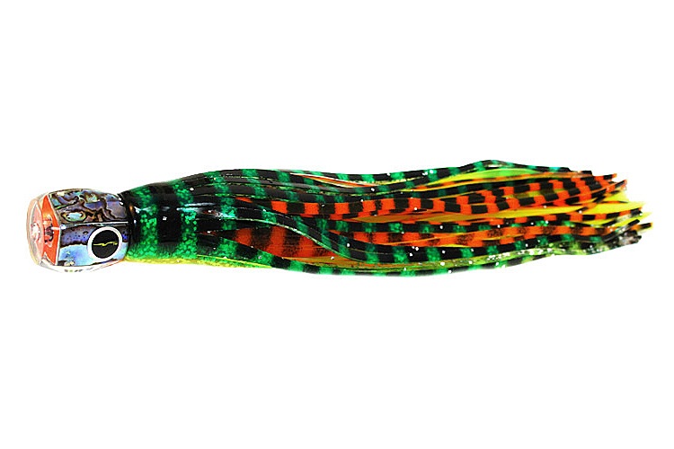BLACK BART TUNA CANDY - GREEN ORANGE TIGER