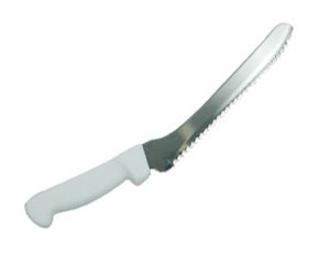 DEXTER RUSSELL 8IN SERRATED BLADE WITH OFFSET HANDLE