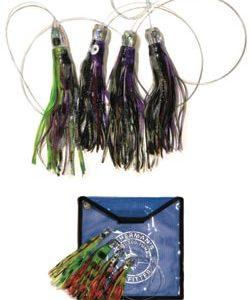 BLACK BART DAISY CHAIN - BLACK AND PURPLE