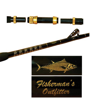 CUSTOM ELITE ROD - 130LB. BENT BUTT - Fisherman's Outfitter