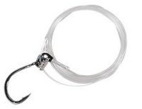 CUSTOM FLUOROCARBON LEADERS W/ GAMAKATSU LIVE BAIT HOOK