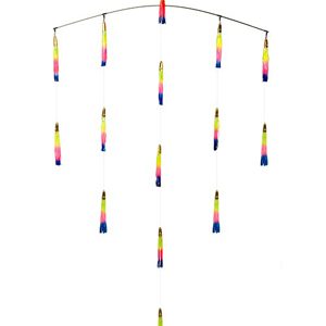 48IN TITANIUM SPREADER BAR WITH 14 9IN RAINBOW MACHINES