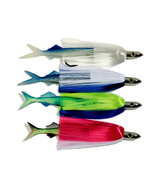 RIGGED ILAND LURE W/ RUBBER BALLYHOO - Fisherman's Outfitter