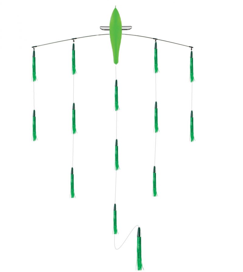 36in TITANIUM MINI GREEN MACHINE SPREADER BAR WITH BIRD