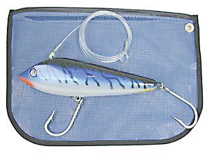 BRAID 10IN MARAUDER RIGGED BLUE MACKEREL