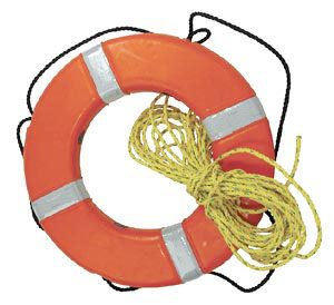 24IN THROW RING USCG