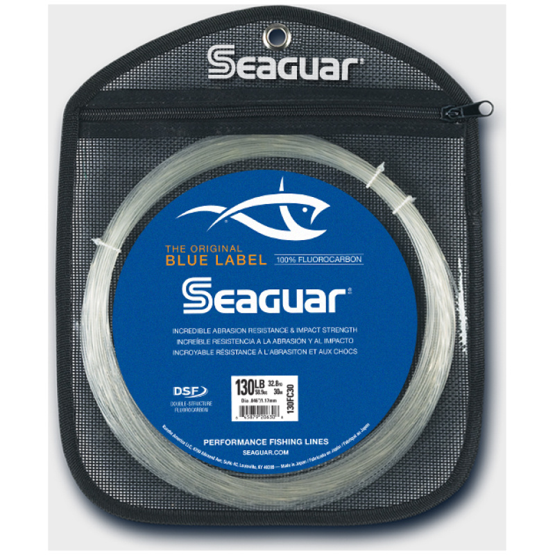 SEAGUAR BLUE LABEL FLUOROCARBON LEADER 30 METER COILS