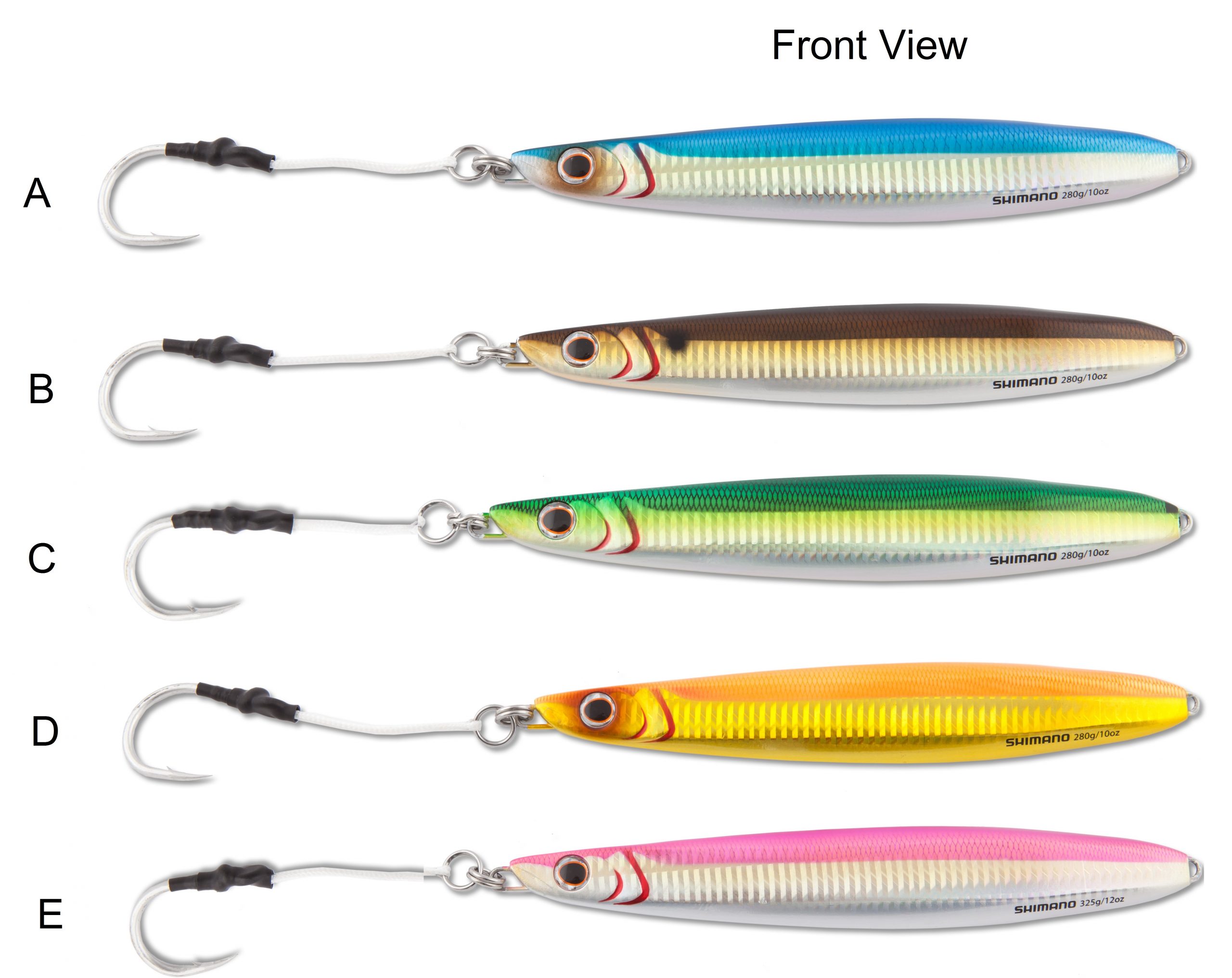 Shimano Flat-Side Butterfly Jigs