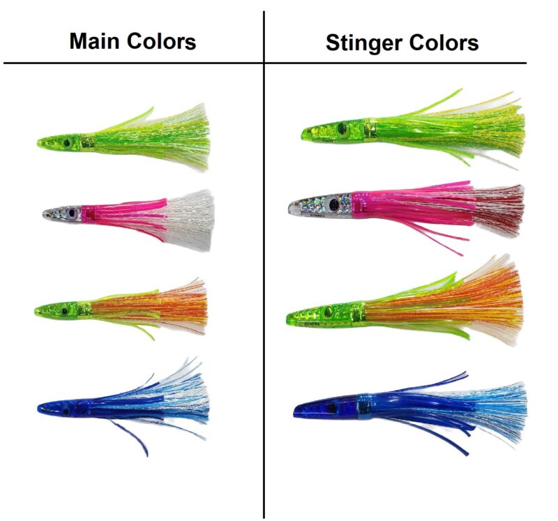 48" Titanium Triple Bird Bar w/ Zuker Lures - Image 4
