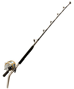 Shimano Tiagra 50WLRSA Reel with Custom Stubbie - Fisherman's