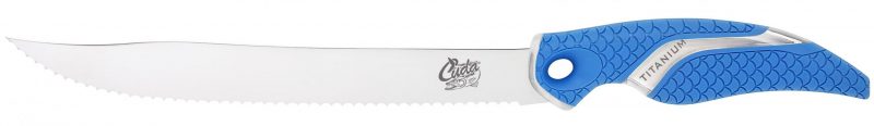 Cuda 9" Titanium Bonded Serrated Knife