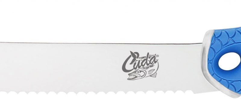 Cuda 9" Titanium Bonded Serrated Knife
