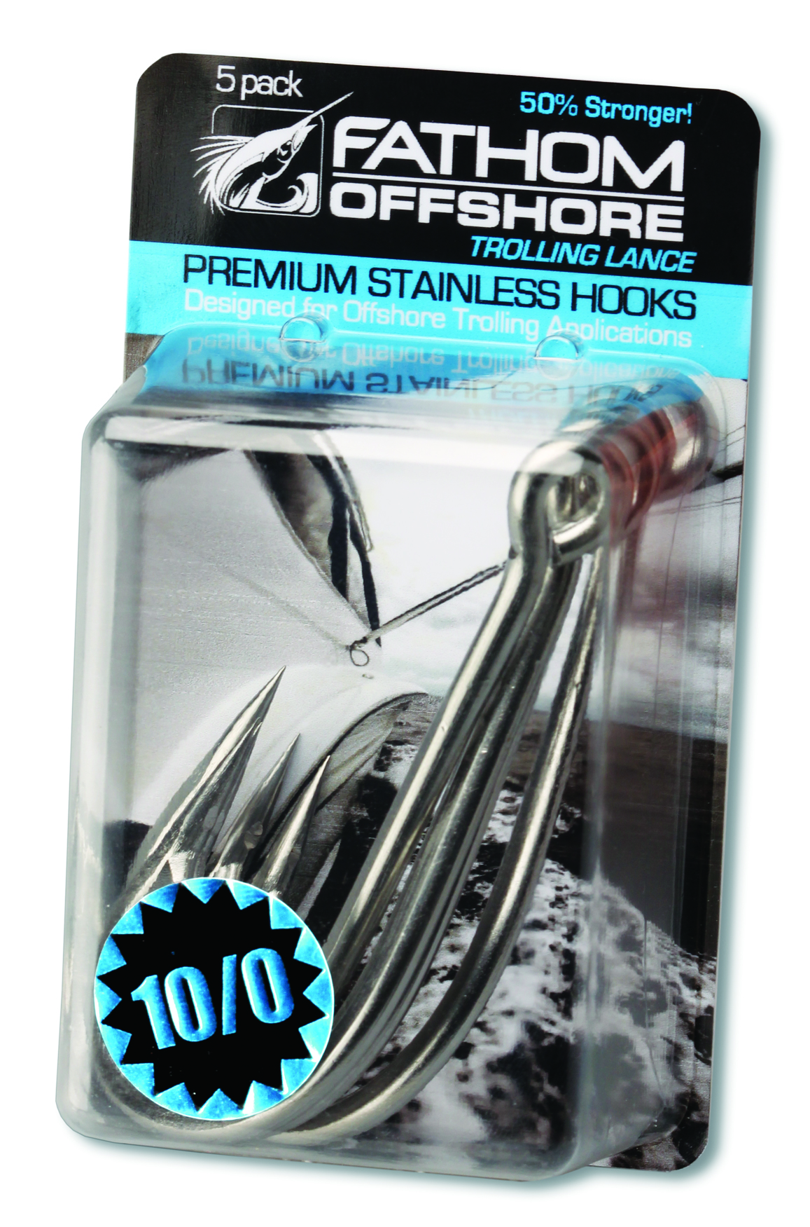 Fathom Offshore Stainless Trolling Hooks - Fisherman's Outfitter