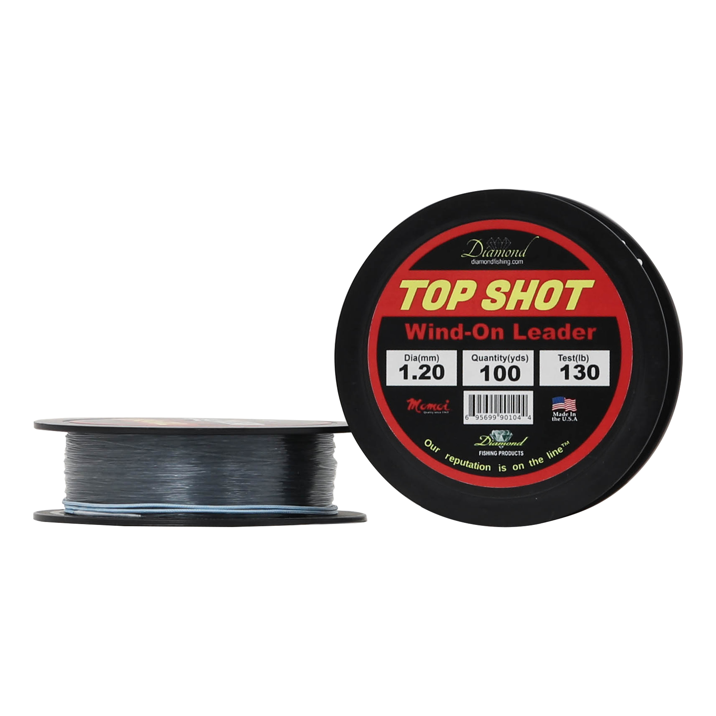 Diamond Products 100yd Topshot Hi-Catch Wind-on Leaders