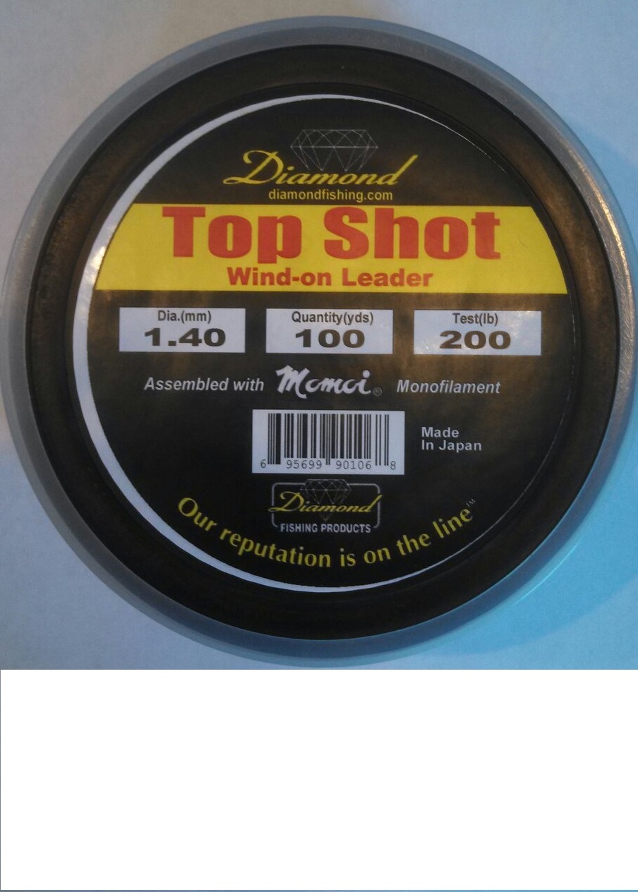 Diamond Products 100yd Topshot HiCatch Windon Leaders Fisherman's