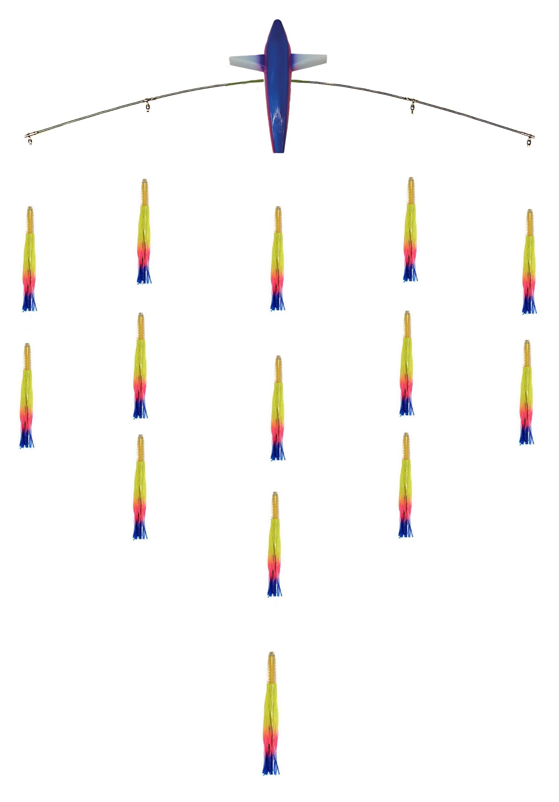 36in Titanium Mini Green Machine Spreader Bar w/ Bird - Image 2