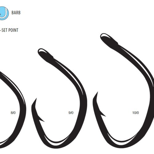 Gamakatsu Super Nautilus Offset Circle Hooks