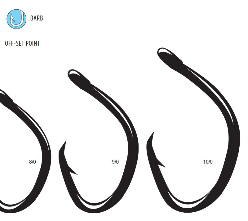 Gamakatsu Super Nautilus Offset Circle Hooks