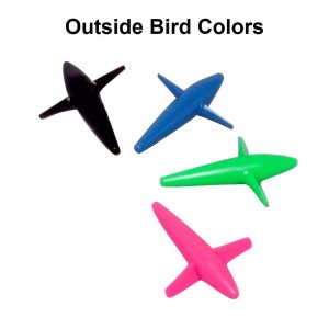 Custom 36in Titanium Bird Bars with 5 Birds - Image 3