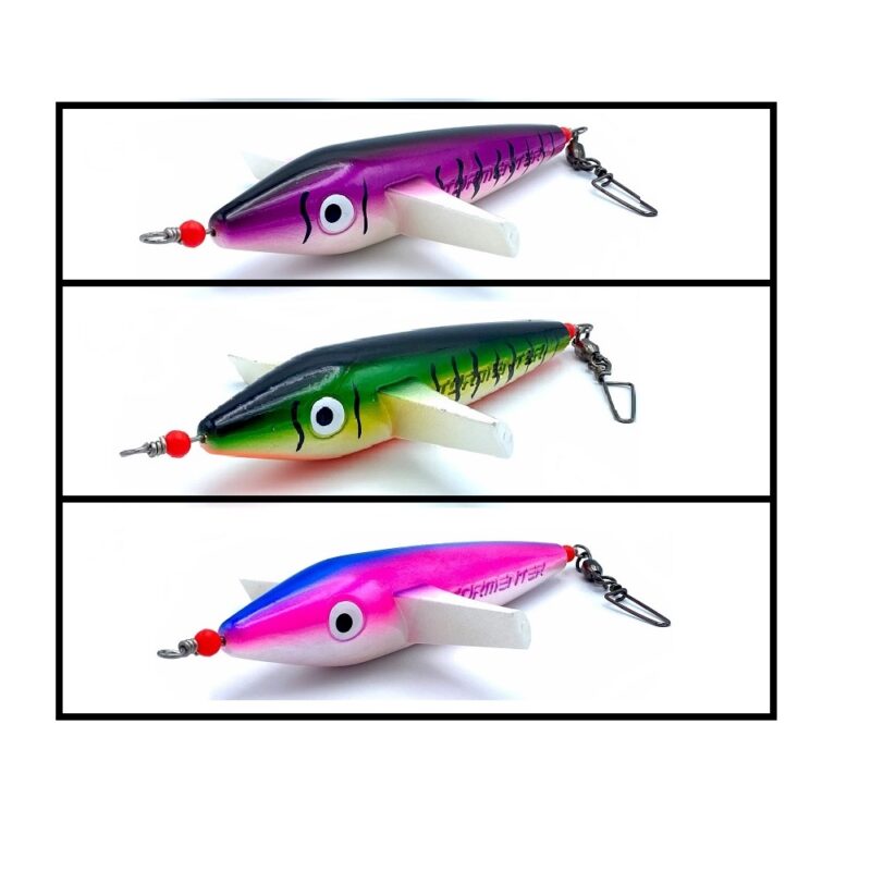 36in Directional Triple Bird Bar w/ 10-13in Squid - Image 4