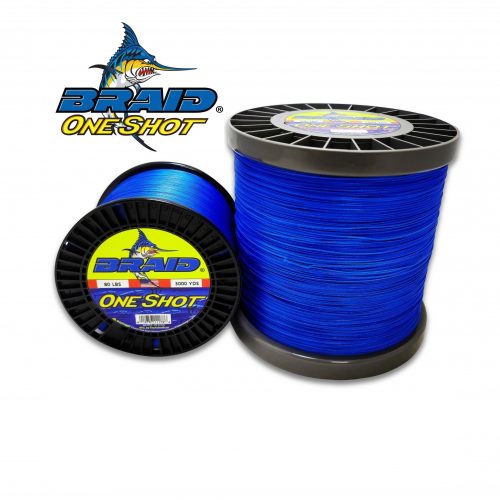 BRAID ONE SHOT SOLID 8X SOLID BRAID - 3000 YARD SPOOLS