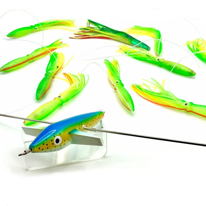 19in Tormenter Sidewinder Directional Spreader Bars - Dorado