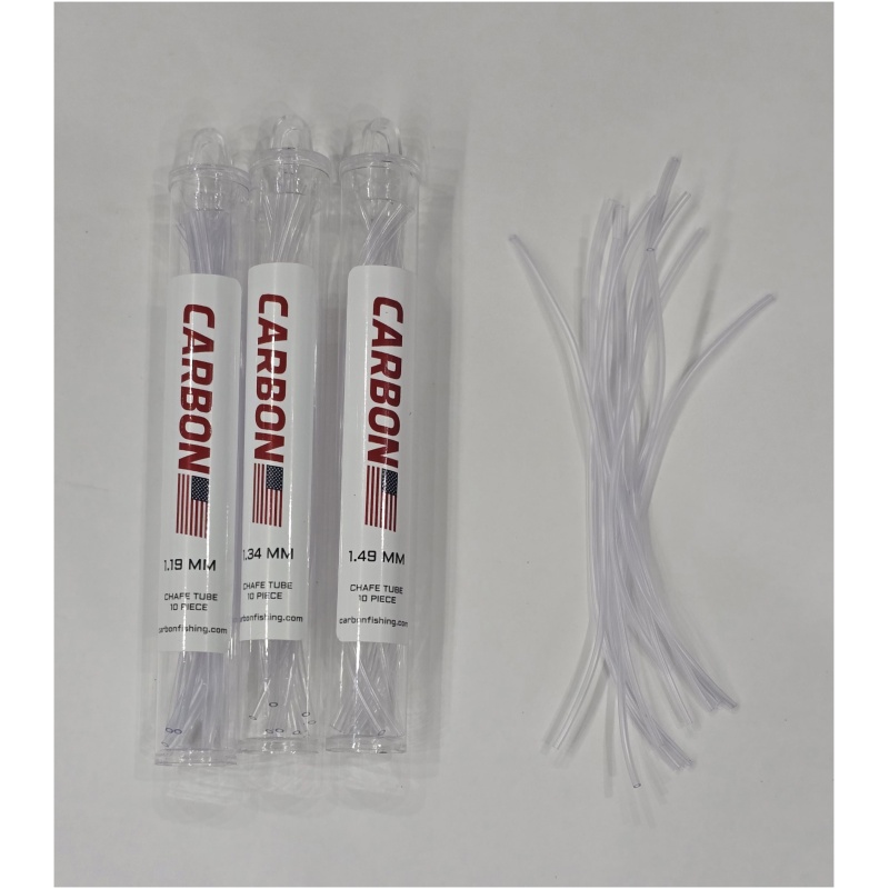 Carbon Fishing Clear Chafe Tube