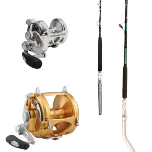 CUSTOM IGFA SERIES TROLLING ROD AND REEL COMBOS WITH PENN