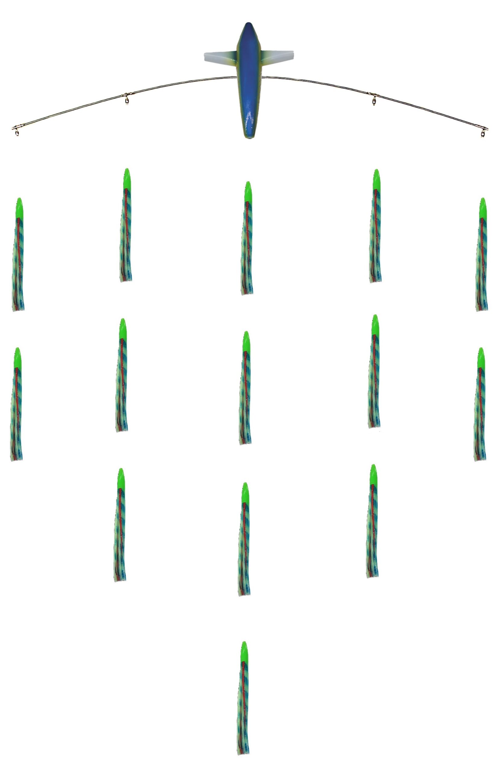 36in Titanium Mini Green Machine Spreader Bar w/ Bird - Image 4